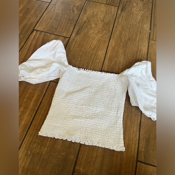 Reformation Tops - Reformation Clementine Top - White medium